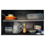 Lot of Food Containers, Oils, etc.