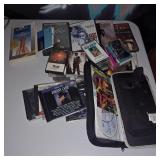 Assorted cassettes,cd