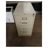 HON filing cabinet with key