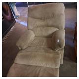 Tan recliner