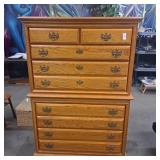 6 drawer dresser 39 1/2 x 58 1/2 x 18
