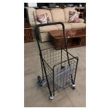 Folding Metal Shopping Cart