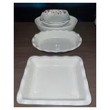 Variety baking dishes & bowls