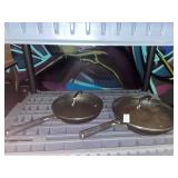 2 Ninja skillet pans with lids