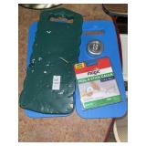 Miscellaneous lot- caulk, kneeling pads, etc.