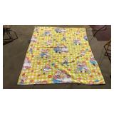 vintage Raggedy Ann and Andy quilt 78x68in.