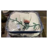 vintage-style cotton chenille bedspread full