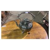 Shaw & Fisher Sheffield Silver Plated Tea Kettle