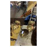 Antique Oil Lamp Wall Sconce