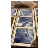 33x14 Stained Glass Panel