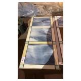 33x14 Stained Glass Panel