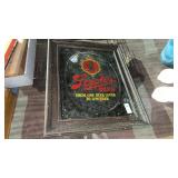 Vintage Stroh's Beer lighted wall sign