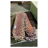 Braided Wool Shelf Mats, Table Mats