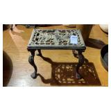 Antique Cast Iron Trivet