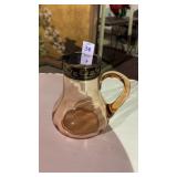 Pink Depression Glass Pitcher