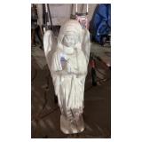 Cement Heavy Angel Garden Statue