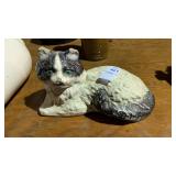 Vintage Ceramic Cat Doorstop