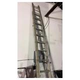 24 Ft Aluminum Werner Extension Ladder