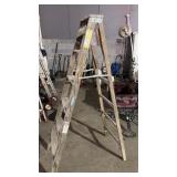 6 Ft Wooden Werner Ladder