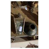 Antique Lamp Shade and Base