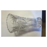 10' lead crystal vase