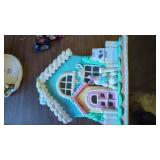 Light up Easter gingerbread house
