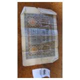 Antique 100 Mark German banknote