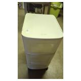 Sterilite 3 drawer rolling storage cart