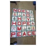 48" x 59"Christmas quilt