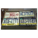 assorted license plates