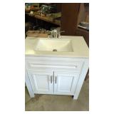 30.5" x 18.5" bathroom sink and vanity
