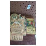 (2) vintage calendars