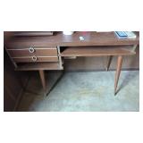 Mid-century modern writing desk,18"x 42" (no
