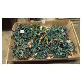 Box of Christmas lights