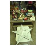 Lot of Christmas decorations