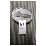 Cronatron belt buckle