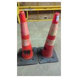 (2) 28' safety cones