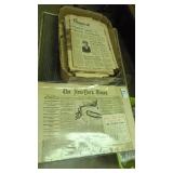 Lot of vintage newspapers