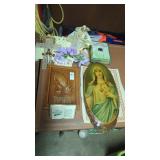 Lot of religious items