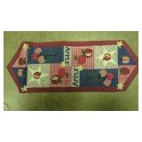 13' x 36' Apple table runner