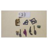 Vintage Cracker Jack prizes & charms