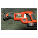 Black & Decker 14.4V recip saw w/ battery