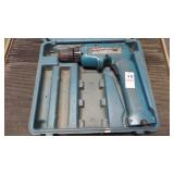 Makita 9.6 V cordless drill driver #6095D, tool