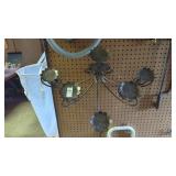 6 arm leaf candle holder