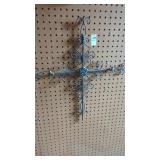 Wrought iron cross