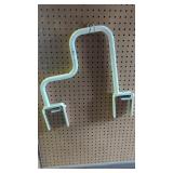 Bathtub rail safety clamp