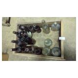 Lot of prohibition bottles