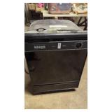 Whirlpool under counter dishwasher, runs