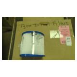 Box of 12 type 'D' pool filters, NIB