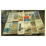 Tray of road maps & tourist guides